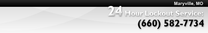 24 Hour Lockout Service: Call (660) 582-7734